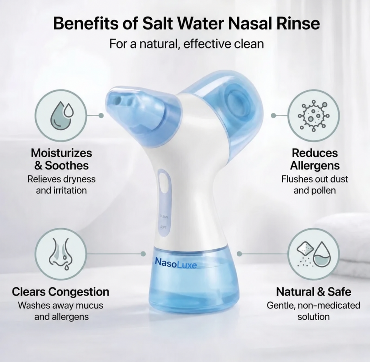 Nasal Rinse NasoLuxe™